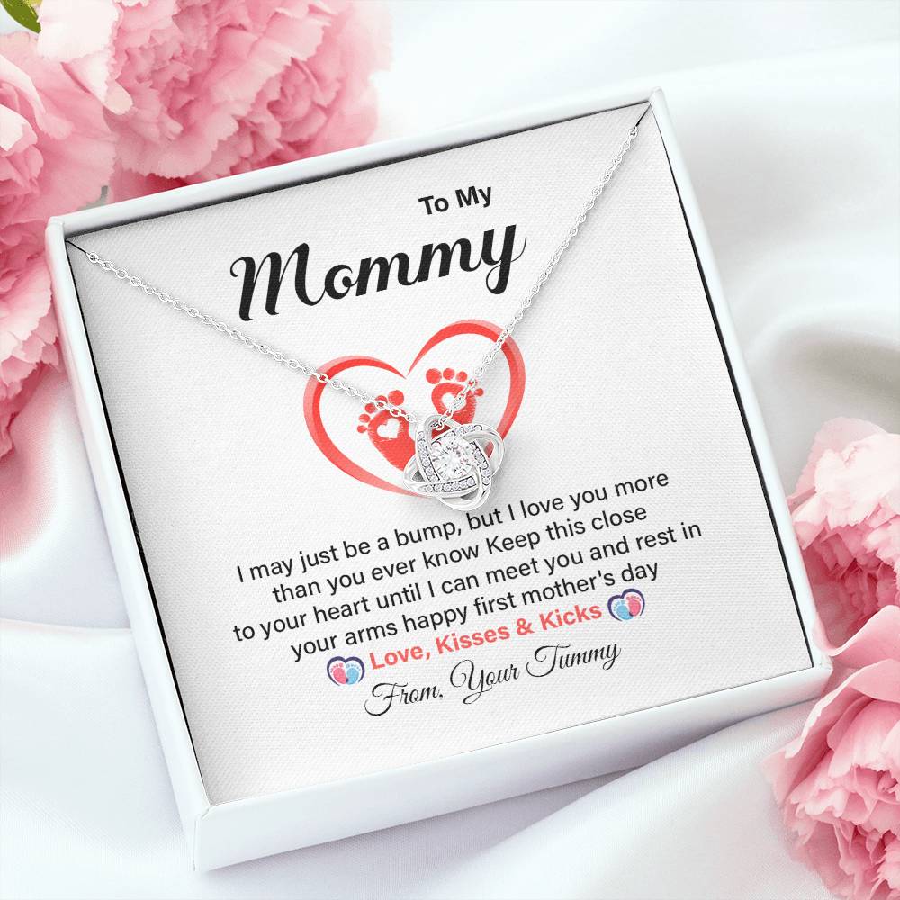 First Mother’s Day Necklace Gift from Baby Bump