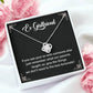 Funny Necklace Gift for Ex-Girlfriend with Card Box