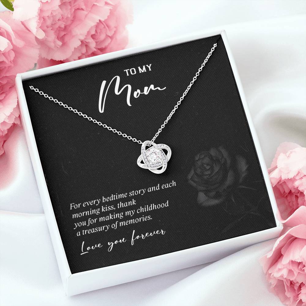 To My Mom Necklace Gifts Meaningful Gift to Mom from Son– I Love You Necklace, Sentimental Mother's Day Gift for Mom from Son, Unique Moms Birthday Gift Ideas