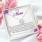 Mom Necklace Gift for Prayerful Mother – Gift Box