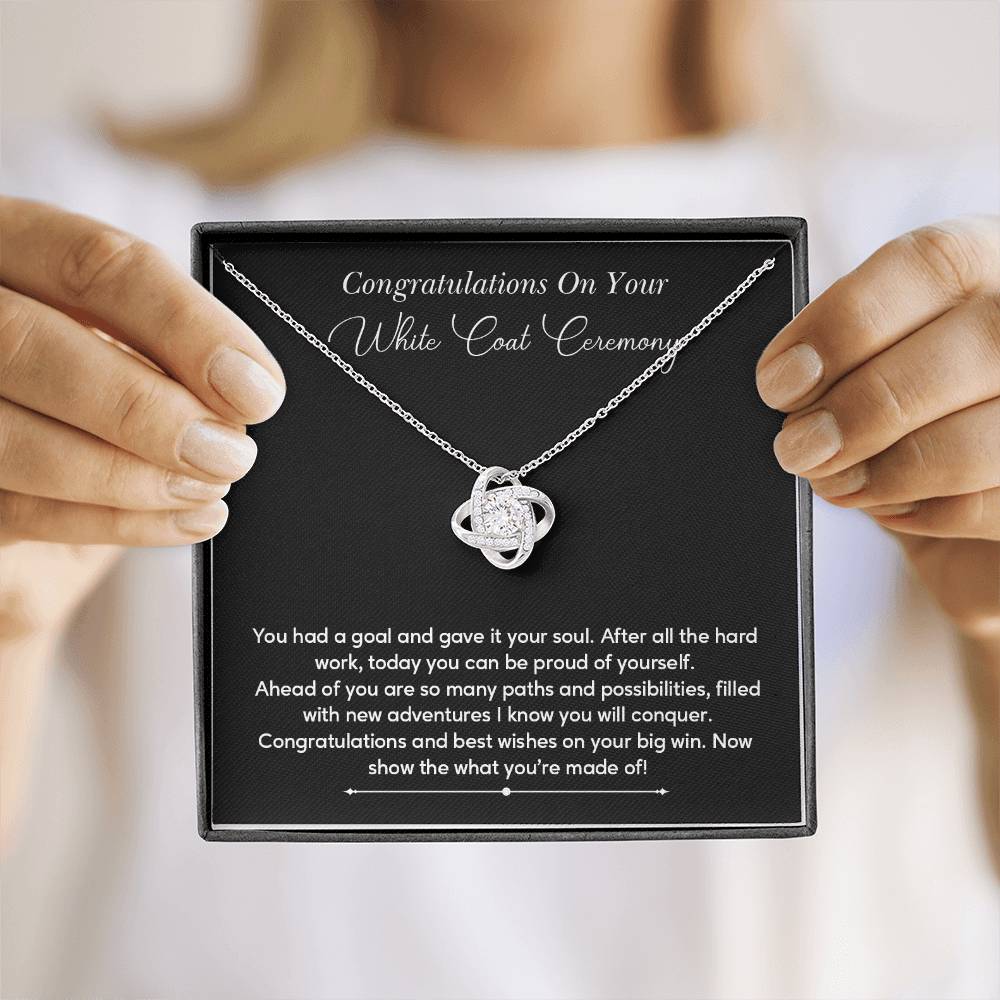 Congratulations On Your White Coat Ceremony Medical Profession Journey Necklace You Are Amazing Necklace Personal Growth Jewelry Motivational Jewelry Emotional Connection Necklace Congratulations Necklace White Coat Ceremony