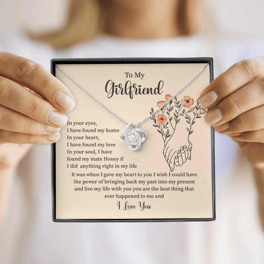 Romantic Gift Necklace for Girlfriend with Gift Box
