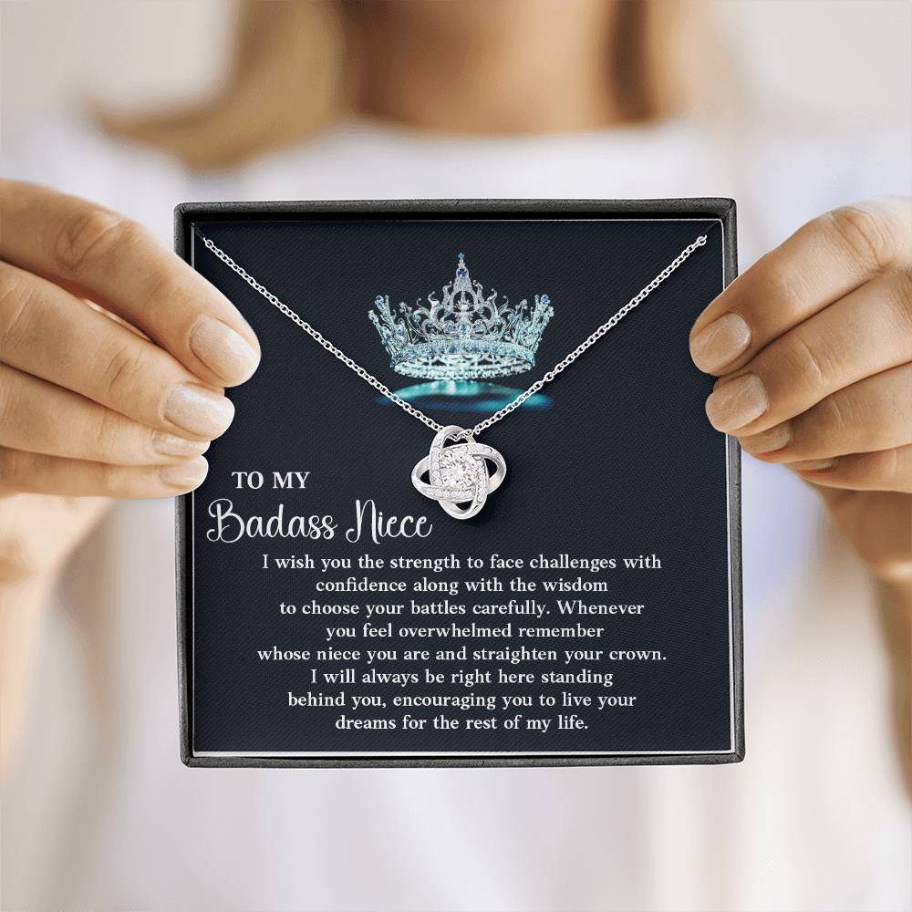 Badass Niece Gift From Aunt or Uncle With Love Message