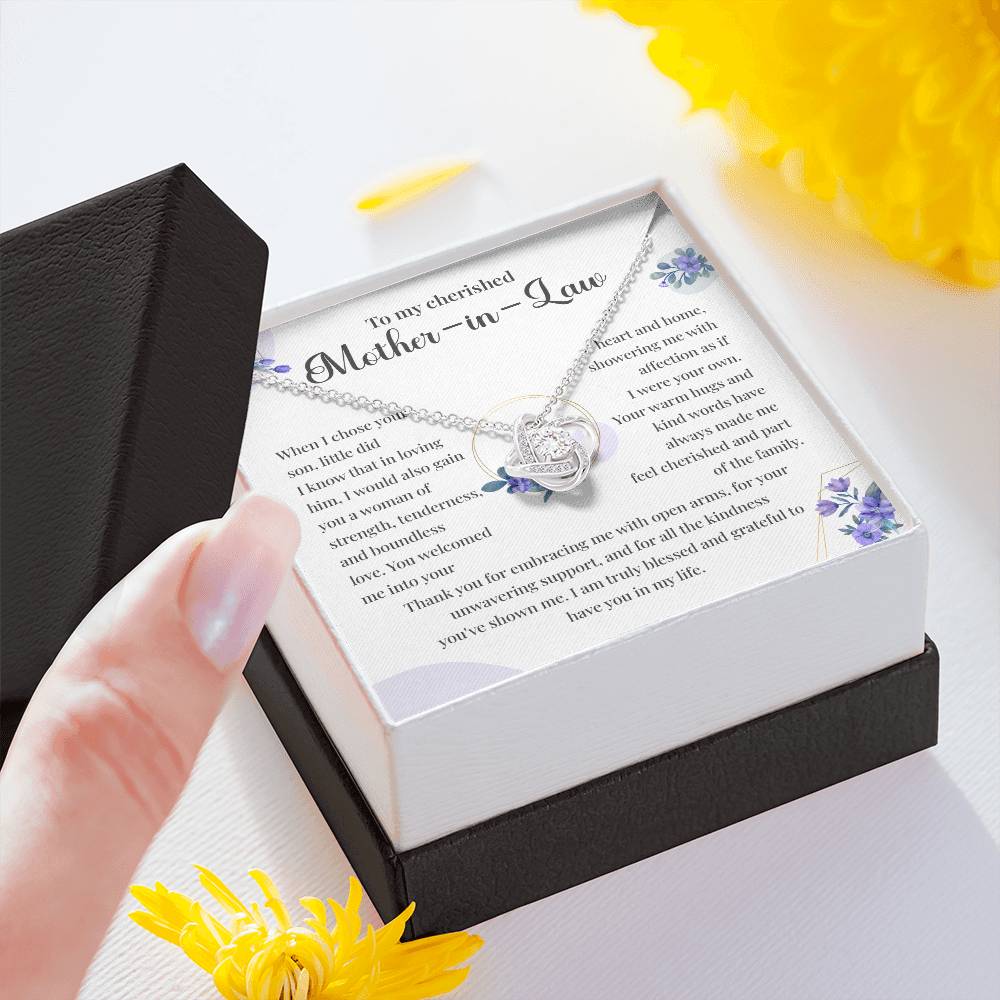 Necklace for Mother-in-law From Bride Wedding Day Gift