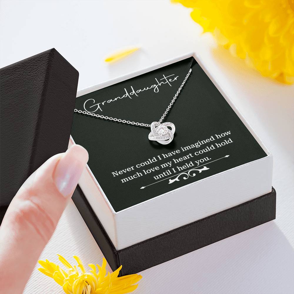 Granddaughter Gift with Message Card – Elegant Keepsake Necklace