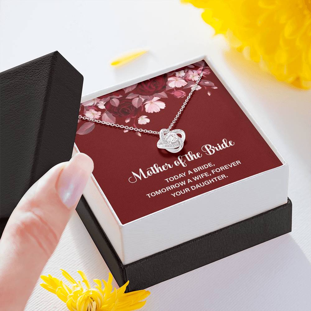 Mother of Bride Gift from Daughter Wedding Card