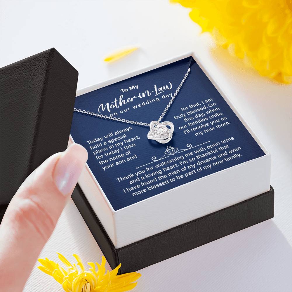 Mother-in-Law Gift from Bride – Wedding Day Card Box