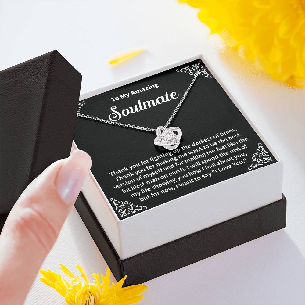 Soulmate Necklace for Her – Romantic Gift for Women