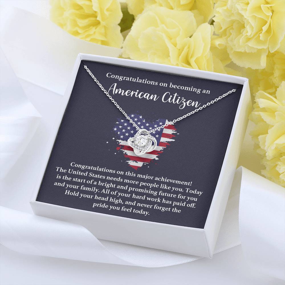 Congratulations Necklace For New American Citizen Proud To Be An American Necklace Proud To Be An American Necklace Gift For Citizenship Milestone Necklace For Proud New U.s. Citizen Gift For Becoming A U.s. Citizen Necklace For U.s. Citizenship Journey