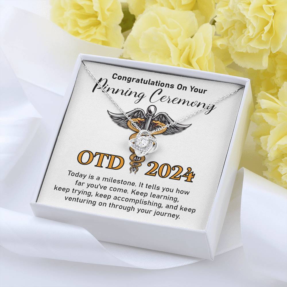 Congratulations On Your Otd 2024 Pinning Ceremony Necklace Otd 2024 Pinning Ceremony Necklace Pinning Ceremony Milestone Necklace Congratulations Pinning Ceremony Jewelry Otd 2024 Graduation Necklace Gift Necklace For Celebrating