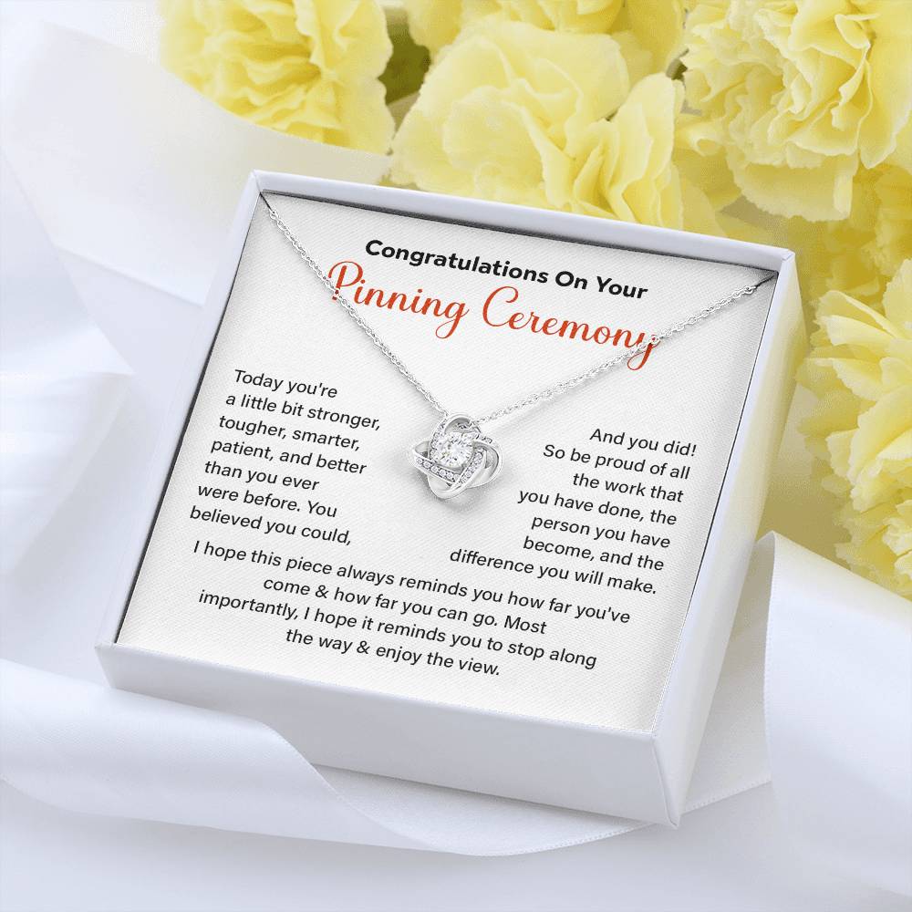 Congratulations On Your Pinning Ceremony Strength And Determination Jewelry Enjoy The View Necklace Best Wishes Necklace Path To Success Necklace Personal Growth Jewelry Motivational Jewelry For New Beginnings Meaningful Gift For Graduates