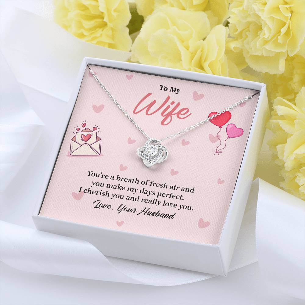 Romantic Wife Necklace Gift from Husband Love Box