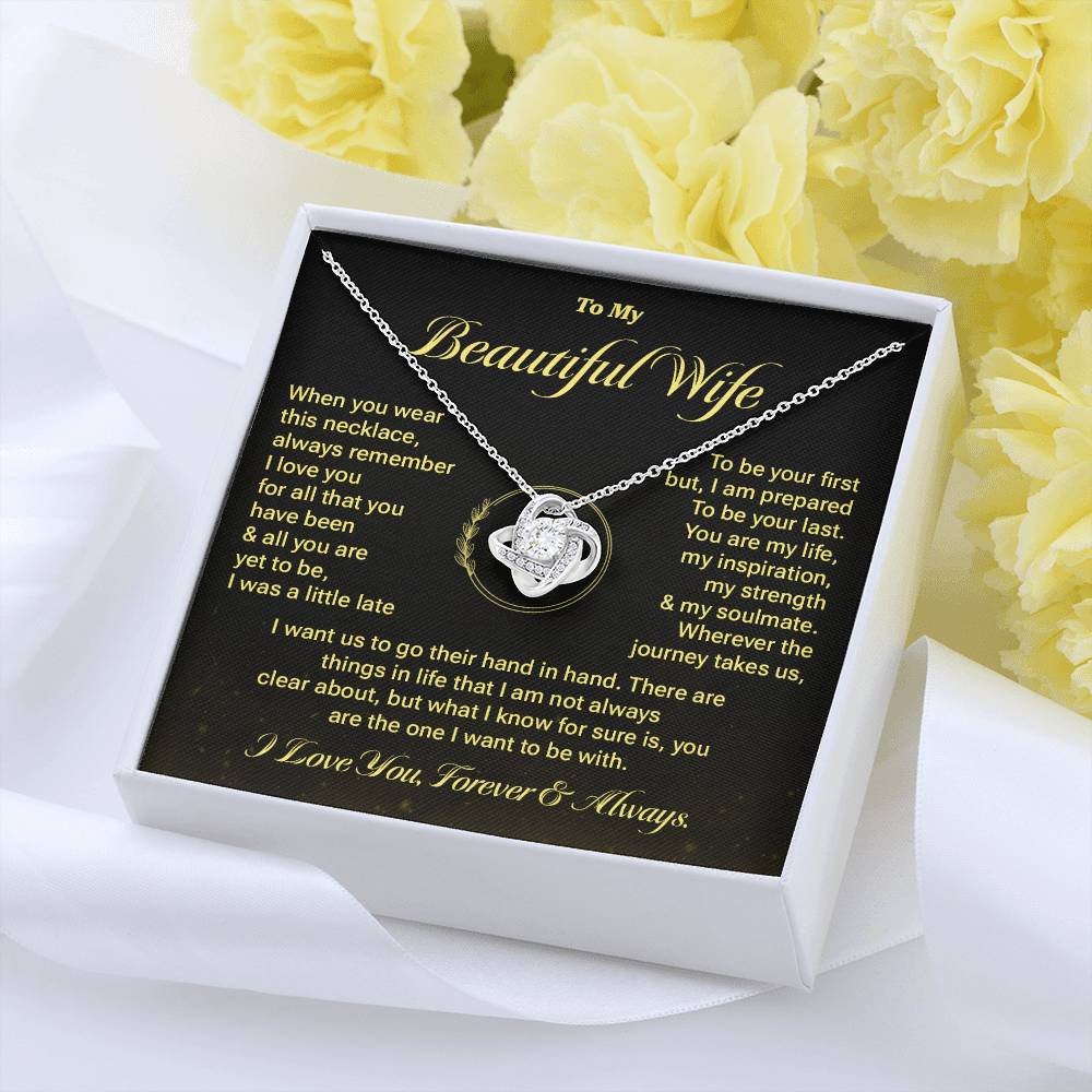 Gift for Wife from Husband – Love You Message Card