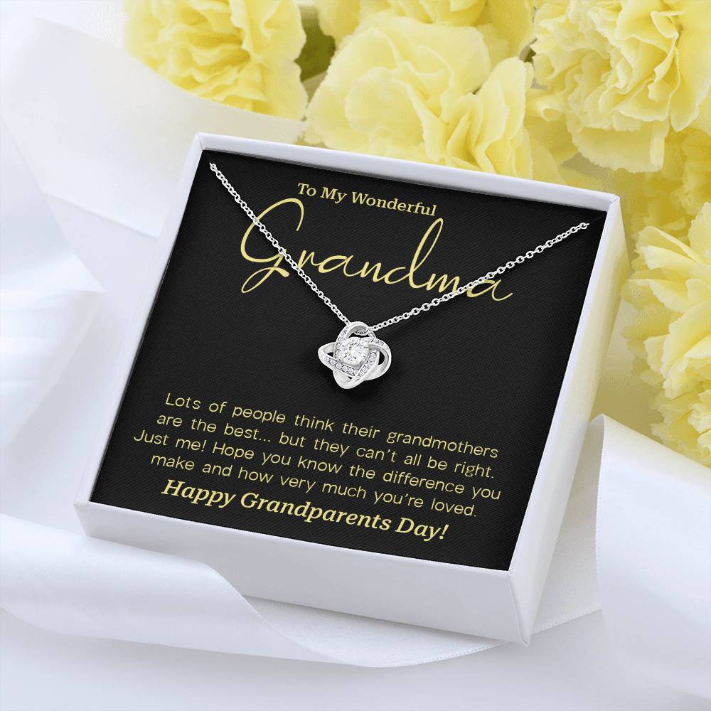 To My Wonderful Grandma Grandma Necklace Gift Grandparents Day Jewelry Sentimental Jewelry For Grandmother Jewelry Gift For Grandma Granddaughter To Grandma Gift Special Gift For Grandma Granddaughter Love Jewelry Jewelry For Grandma From Granddaughter