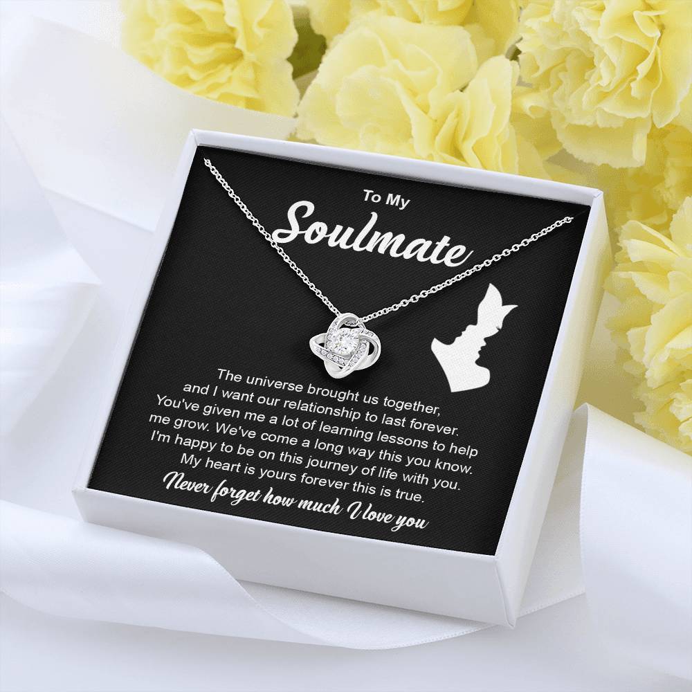 Soulmate Romantic Gift with Heartfelt Message Card