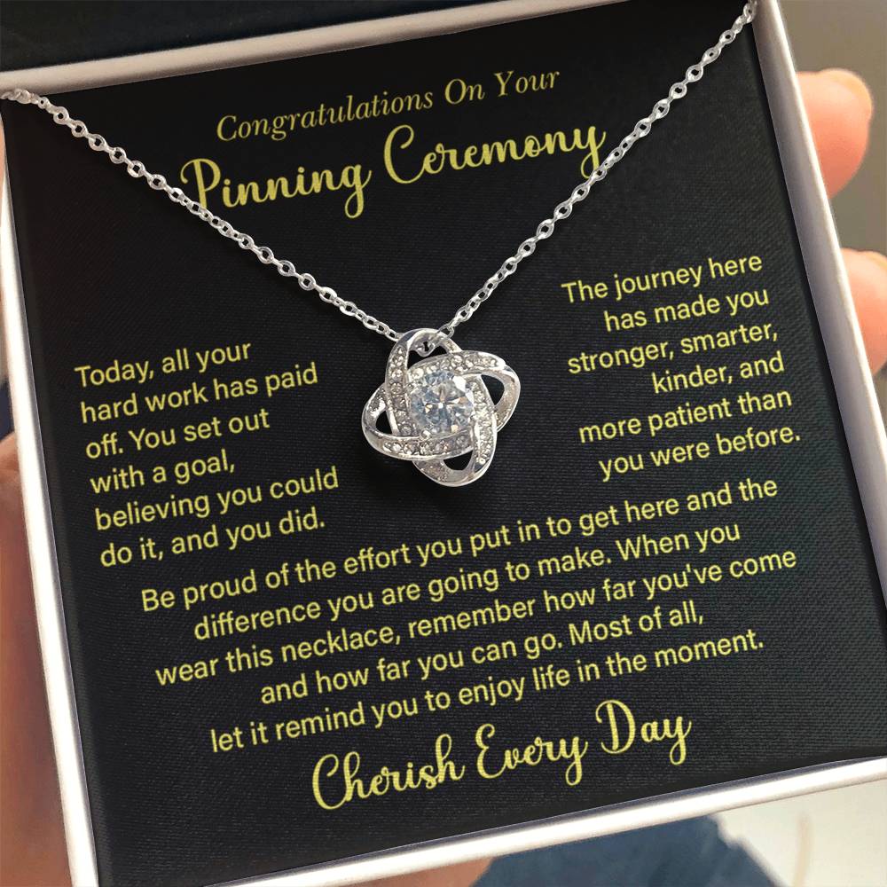 Congratulations On Your Pinning Ceremony Necklace Pinning Ceremony Necklace Gift Congratulations Pinning Ceremony Jewelry Journey Of Success Necklace Pinning Ceremony Milestone Necklace Necklace To Celebrate Hard Work Pinning Ceremony Keepsake Jewelry