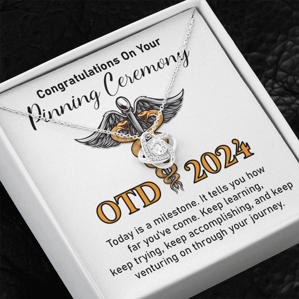 Congratulations On Your Otd 2024 Pinning Ceremony Necklace Otd 2024 Pinning Ceremony Necklace Pinning Ceremony Milestone Necklace Congratulations Pinning Ceremony Jewelry Otd 2024 Graduation Necklace Gift Necklace For Celebrating