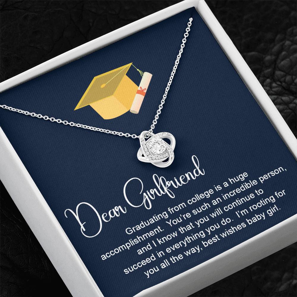 Dear Girlfriend Necklace Girlfriend Graduation Necklace Gift Gift For Graduation Necklace For Girlfriend Proud Of You Graduation Necklace Best Wishes Necklace For Girlfriend Sentimental Gift For Girlfriend Necklace For Girlfriend Necklace For Girlfriend