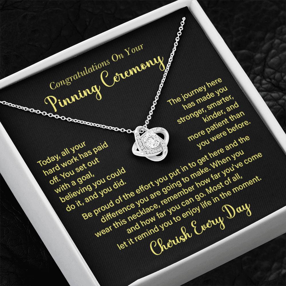 Congratulations On Your Pinning Ceremony Necklace Pinning Ceremony Necklace Gift Congratulations Pinning Ceremony Jewelry Journey Of Success Necklace Pinning Ceremony Milestone Necklace Necklace To Celebrate Hard Work Pinning Ceremony Keepsake Jewelry