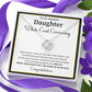 White Coat Ceremony Gift For Daughter Necklace With Gift Box