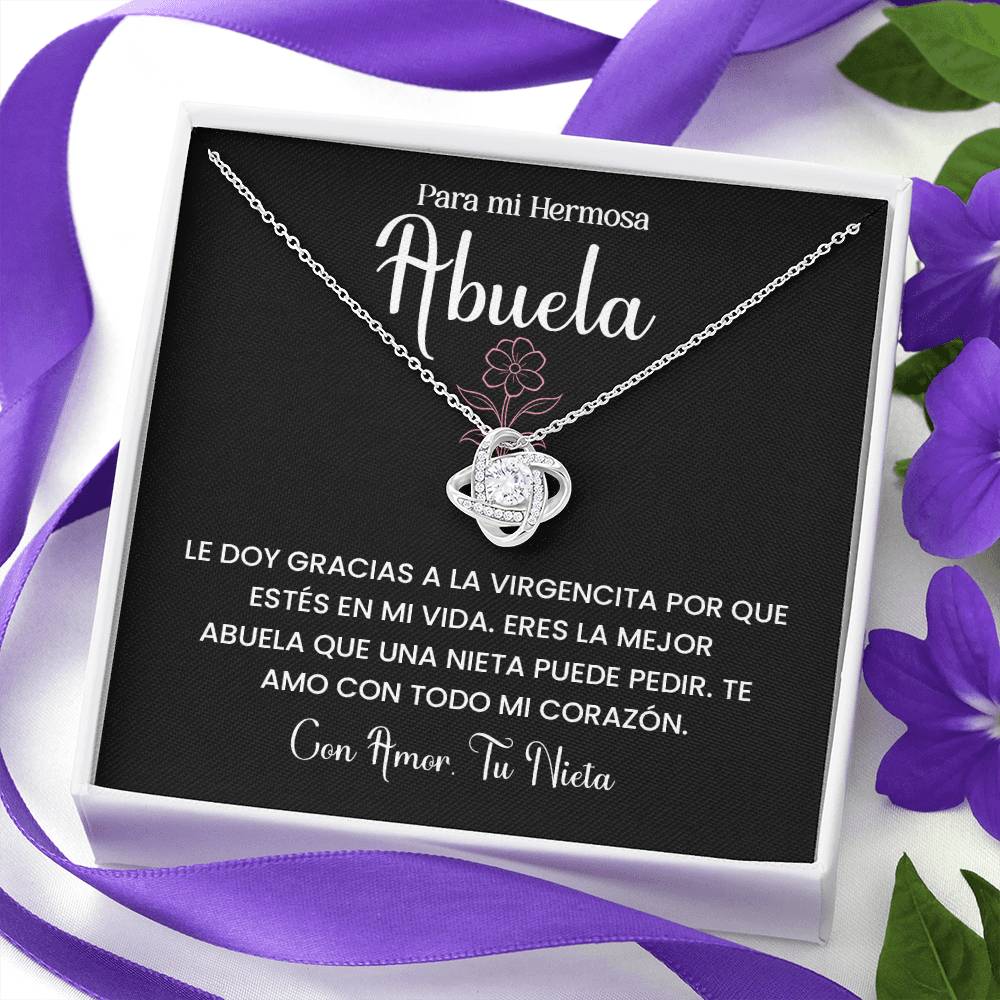 Collar Del Día De Los Abuelos Para Nieta Regalo Sincero Para Mi Hermosa Abuela Collar De Regalo Para Nieta Joyas Del Día De Los Abuelos Collar Sentimental Para Abuela Collar De Agradecimiento Para Abuela Regalo Especial Para Abuela Joyas Emocionales Para