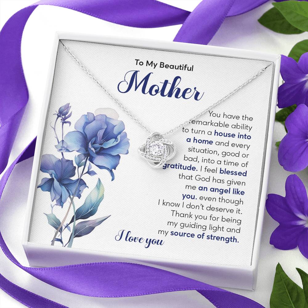 To My Beautiful Mother You Have Remarkable Ability Turn House Into Home Best Gift For Mom On Mother's Day