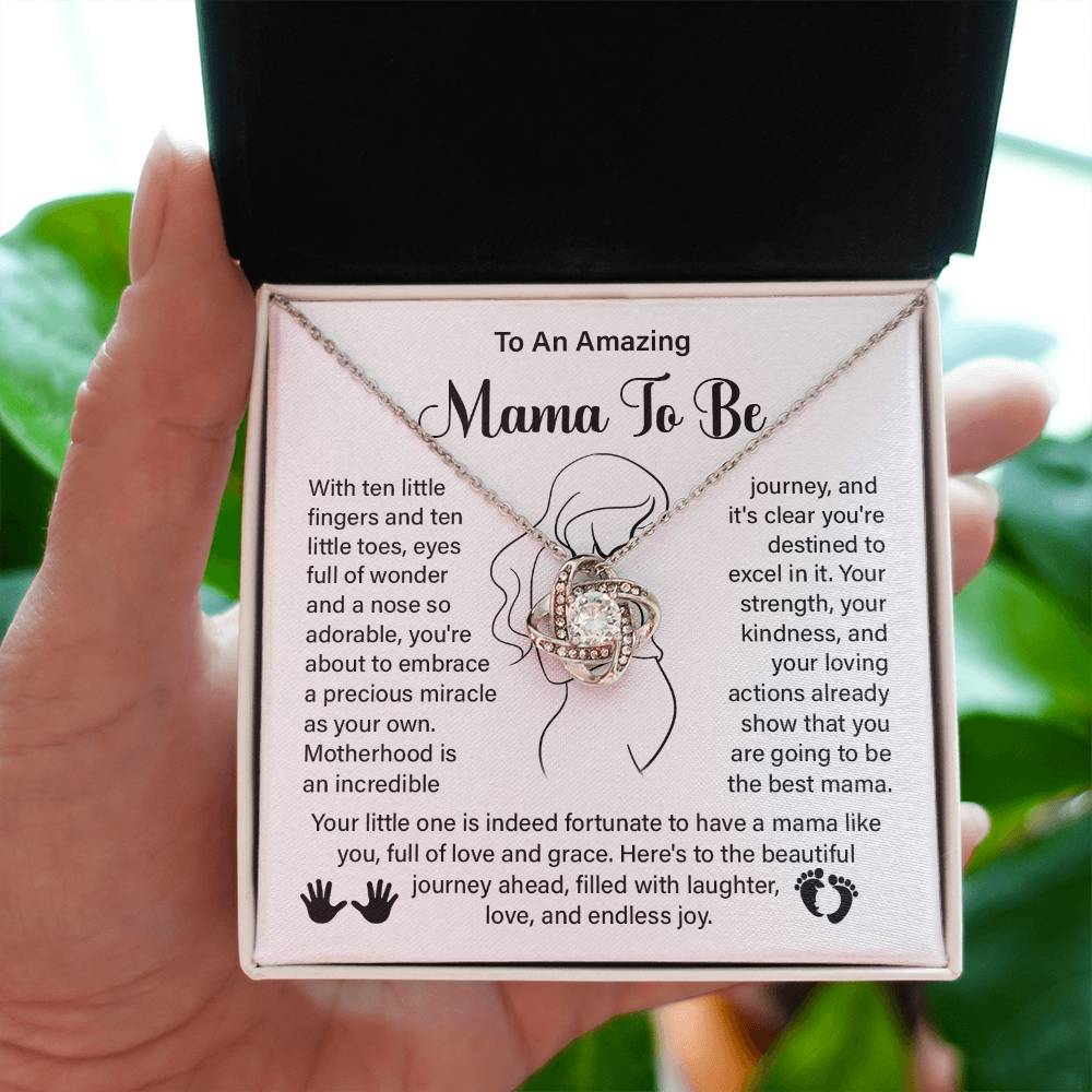 Mama To Be Necklace Gift for Expecting Mother