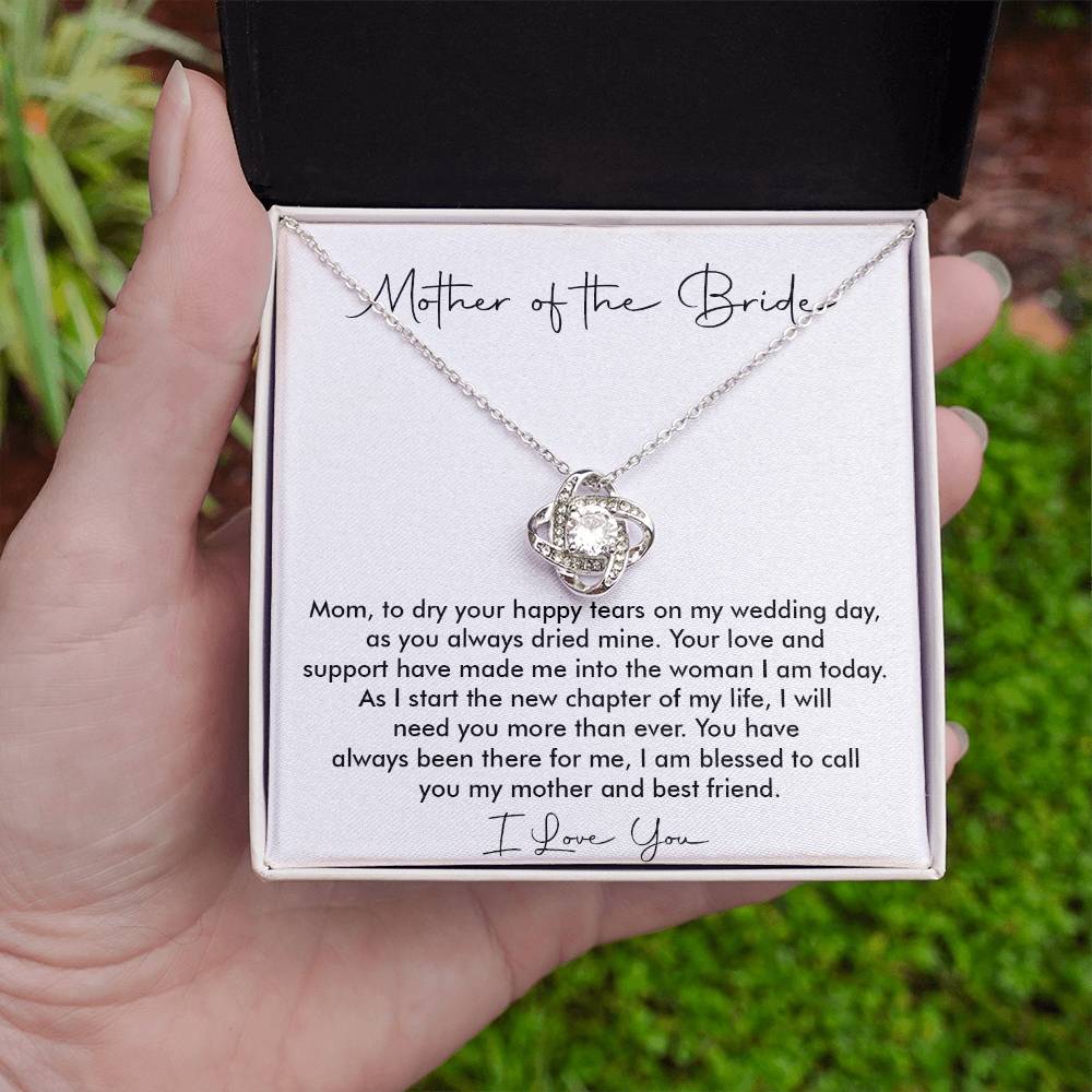 Necklace for Mom from Bride Wedding Day