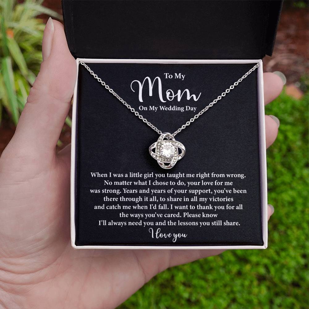 Wedding Day Gift for Mom from Daughter – Gift Box Note