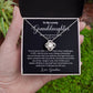 Granddaughter Necklace Gift from Grandma – Believe in Yourself Card