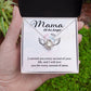 Miscarriage Gift for Mom – Necklace with Angel Message Card
