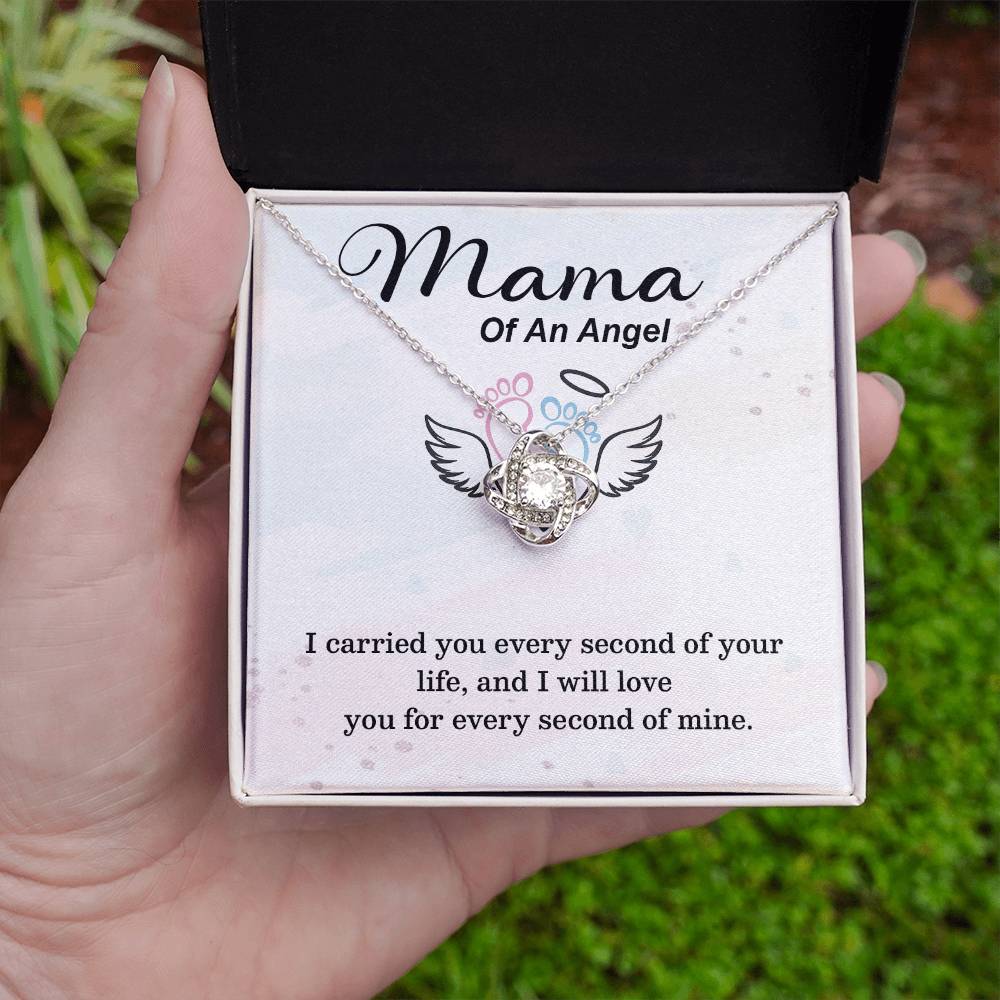 Miscarriage Gift for Mom – Necklace with Angel Message Card