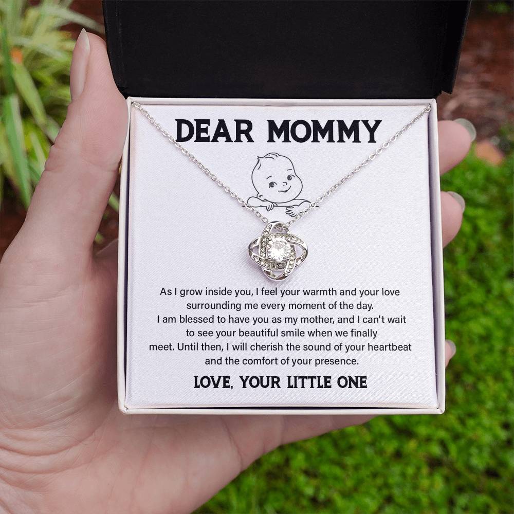 Gift for Pregnant Mom from Baby – Dear Mommy Message Card