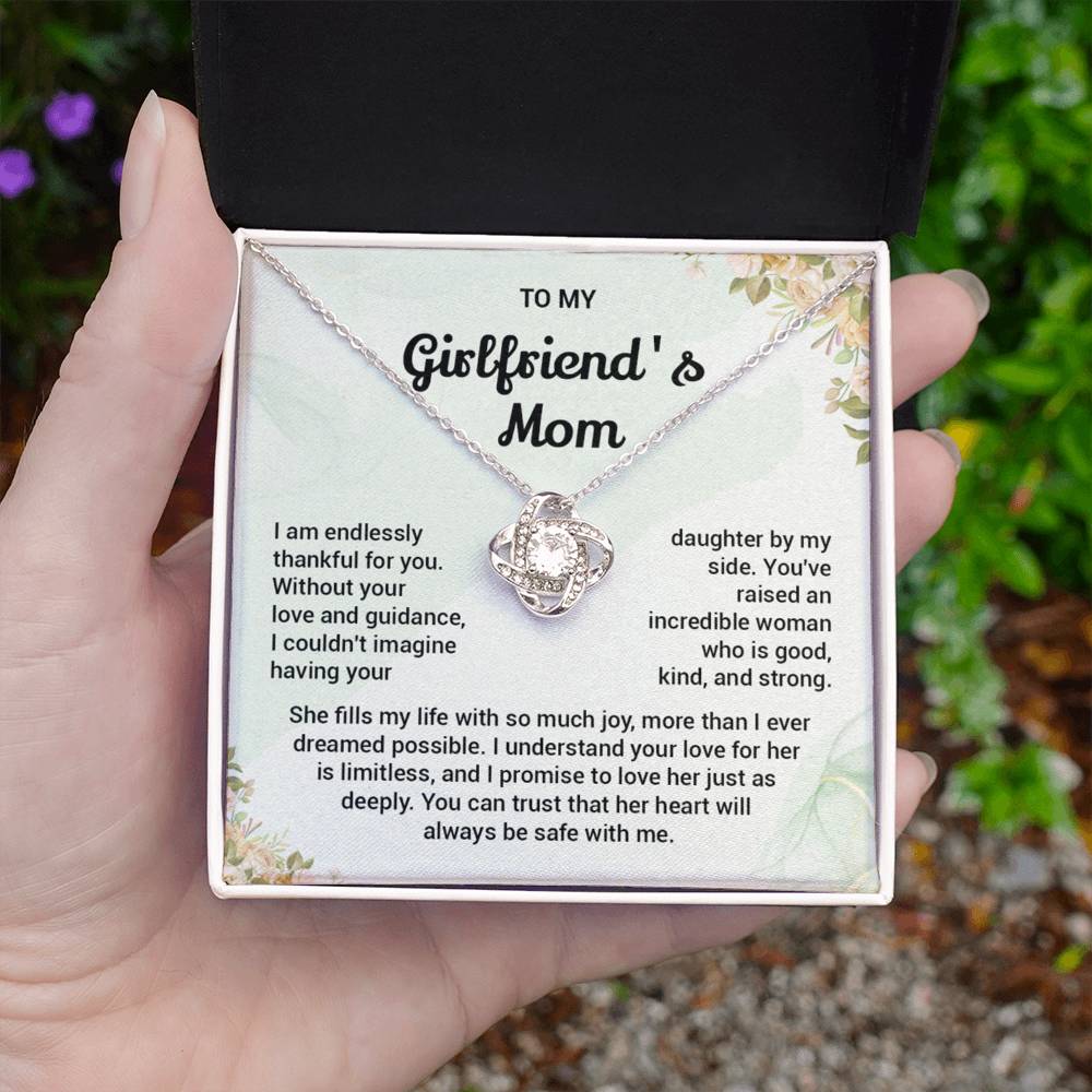 Necklace Gift for Girlfriend's Mom with Message Card