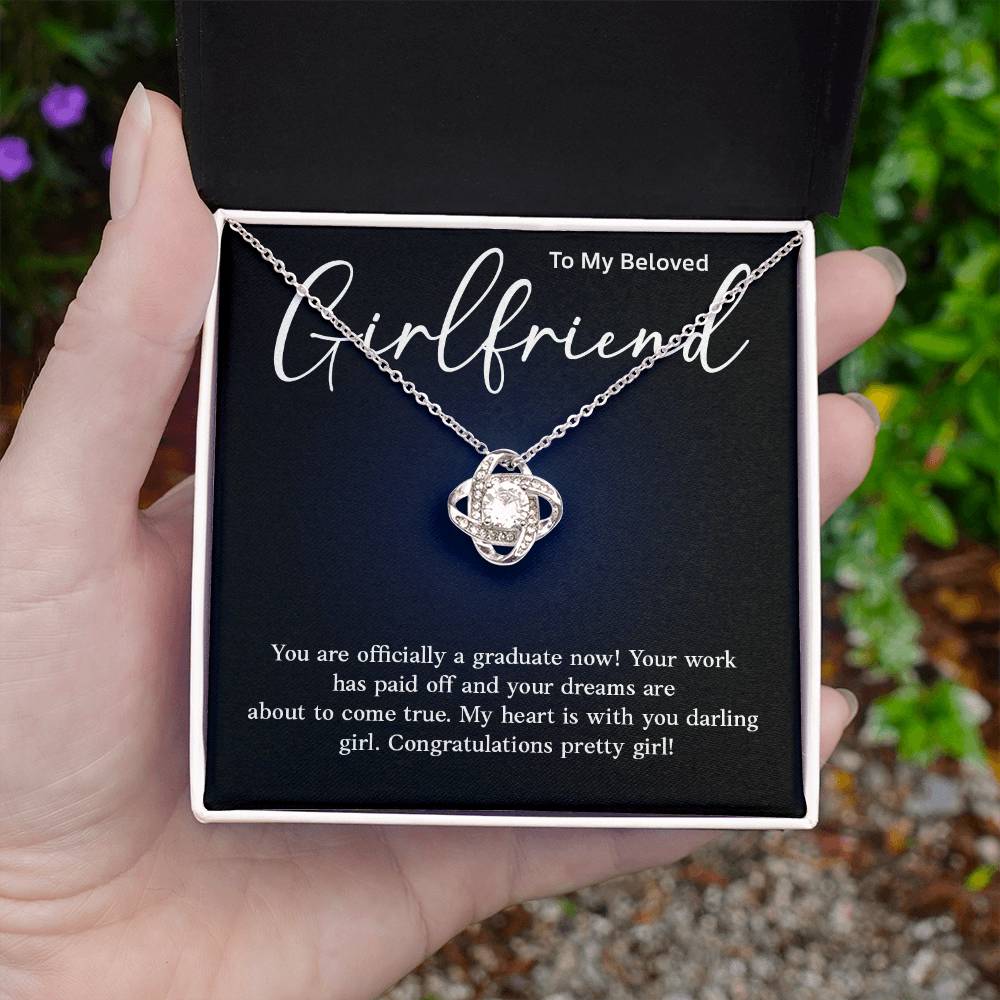 Graduation Necklace Gift for Girlfriend Success
