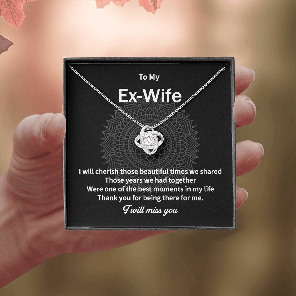 Ex-Wife Sentimental Gift from Ex-Husband with Card