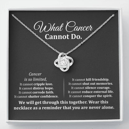 Inspirational Cancer Support Necklace Gift