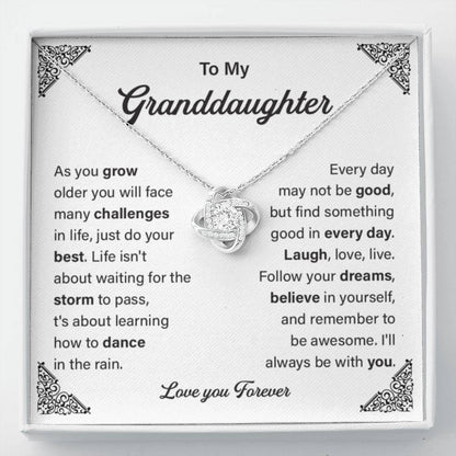 Granddaughter Necklace Gift – Love You Forever
