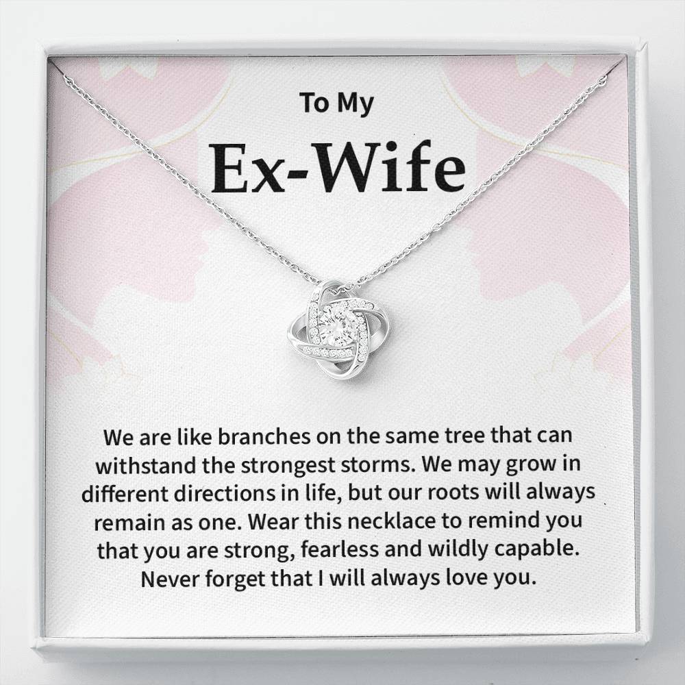Ex-Wife Gift from Ex-Husband with Message Card