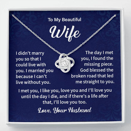 Emotional Gift for Wife from Husband with Love Card