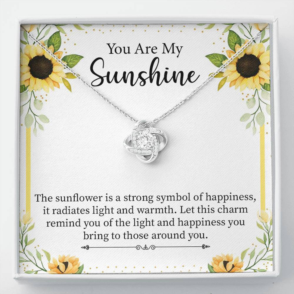 Necklace Gift For Sunshine with Message Card