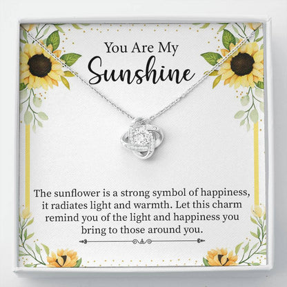 Necklace Gift For Sunshine with Message Card