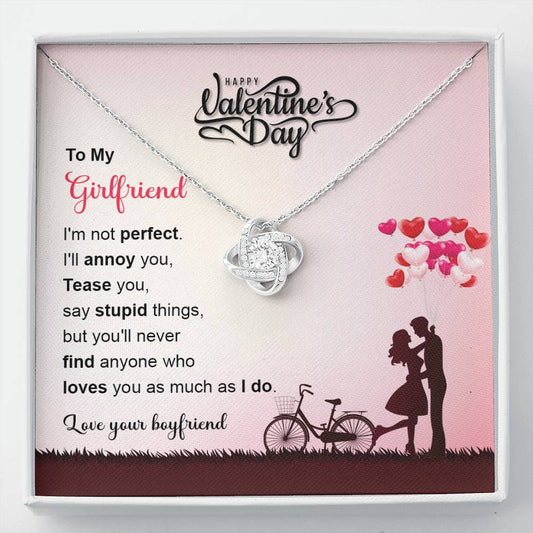 Funny Valentine’s Necklace for Girlfriend Gift