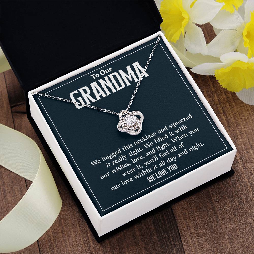 To Our Grandma Grandma Necklace Gift Heartfelt Gift For Grandma Sentimental Jewelry For Grandmother Emotional Necklace For Grandma Jewelry Gift For Grandma Grandchildren To Grandma Gift Special Gift For Grandma Meaningful Gift For Grandma