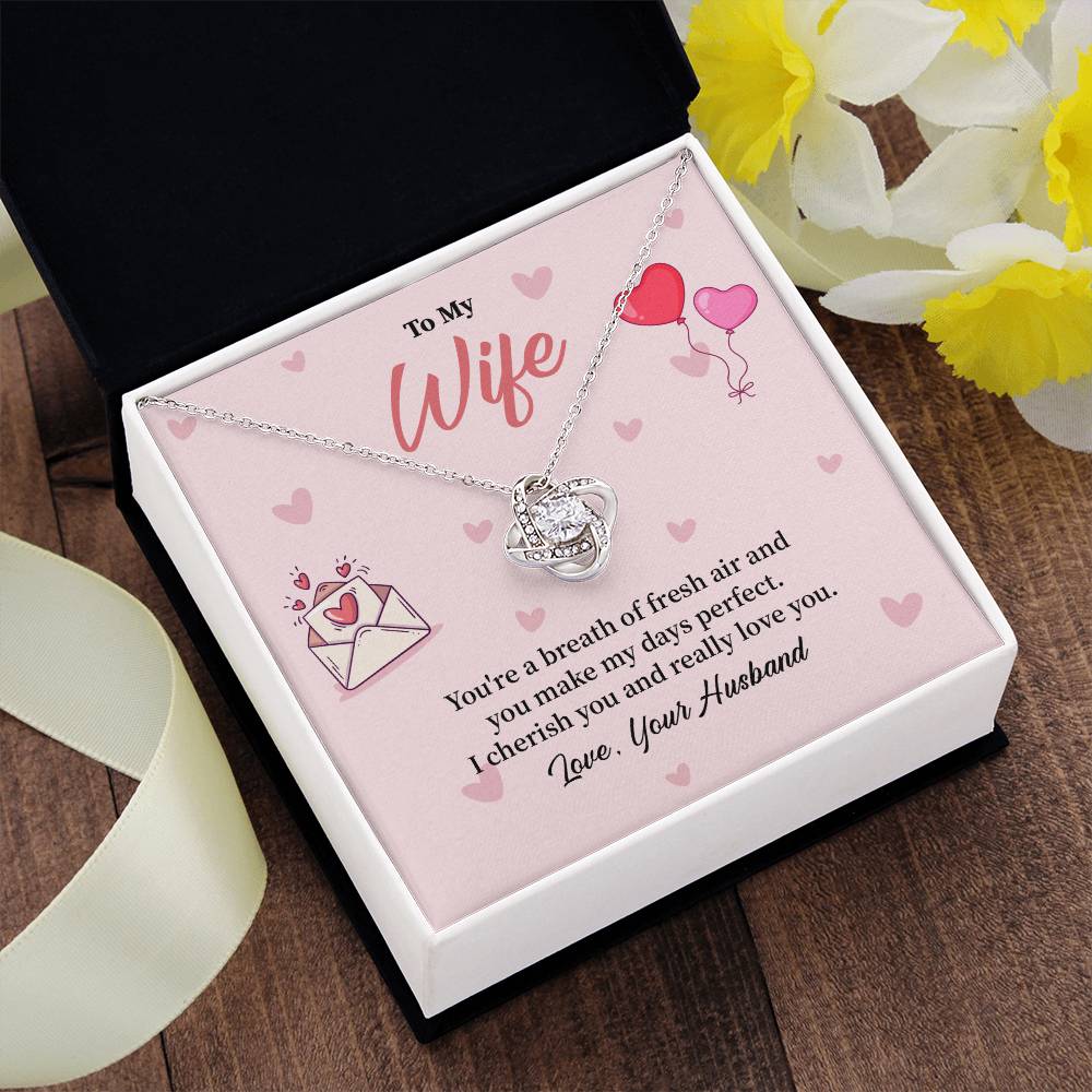 Romantic Wife Necklace Gift from Husband Love Box
