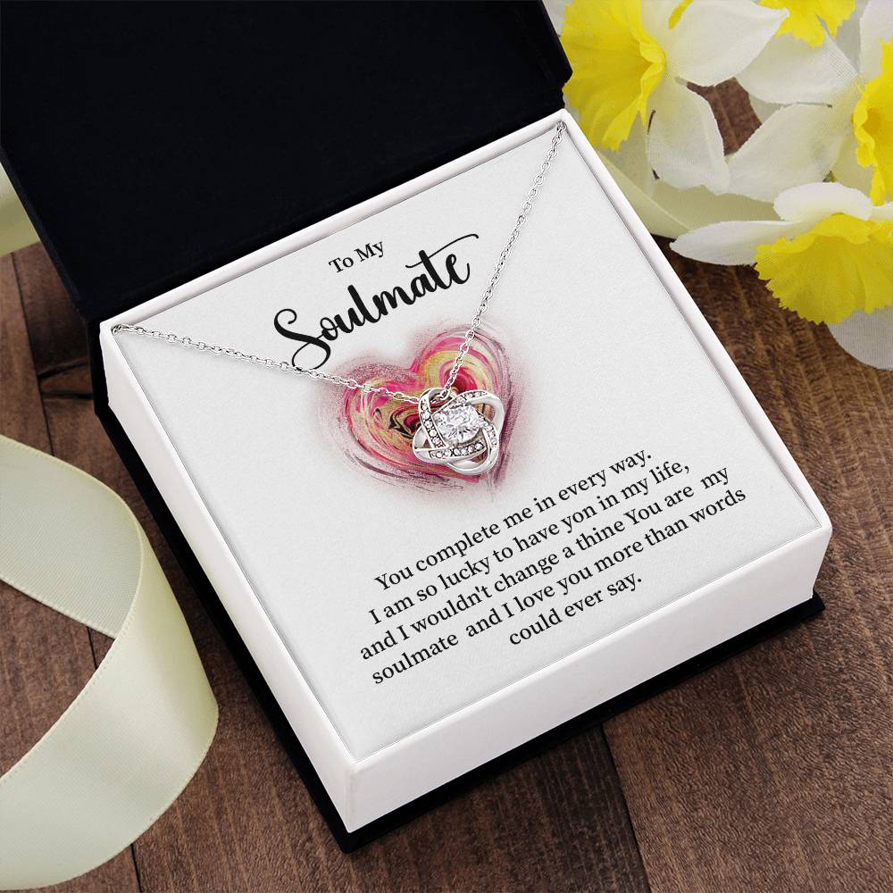 Soulmate Necklace for Her – Romantic Gift Box