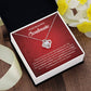 Soulmate Necklace Gift for Her with Message Card