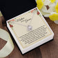 Mother of the Groom Wedding Necklace with Gift Box