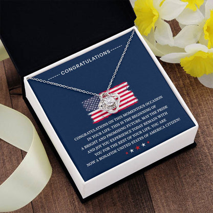 Congratulations Necklace For New U.s. Citizen Necklace For New U.s. Citizen Gift For New American Citizen Gift For U.s. Citizenship Achievement Necklace For Official U.s. Citizen Gift For New U.s. Patriot Necklace For New American Patriot Gift For U.S.