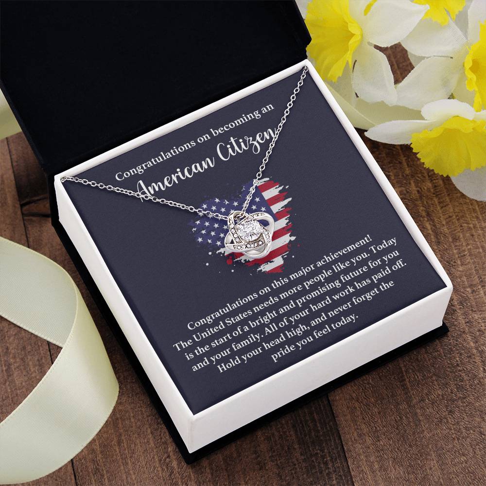 Congratulations Necklace For New American Citizen Proud To Be An American Necklace Proud To Be An American Necklace Gift For Citizenship Milestone Necklace For Proud New U.s. Citizen Gift For Becoming A U.s. Citizen Necklace For U.s. Citizenship Journey